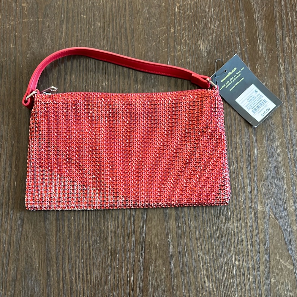Red Rhinestone Purse/Bag
